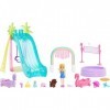 Polly Pocket Poupée et accessoires pour parc aquatique ensoleillé