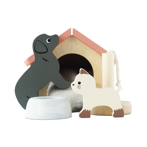 Le Toy Van - Wooden Outdoor Garden Dolls House Accessories Play Set for Dolls Houses, Daisylane Dolls House Furniture Sets - 