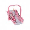 BABY born 832424 Comfort Seat-Multi-Purpose Accessory Can be Used, Carrier, a Rocker Or a Car Fits Dolls up to 43cm-Suitable 