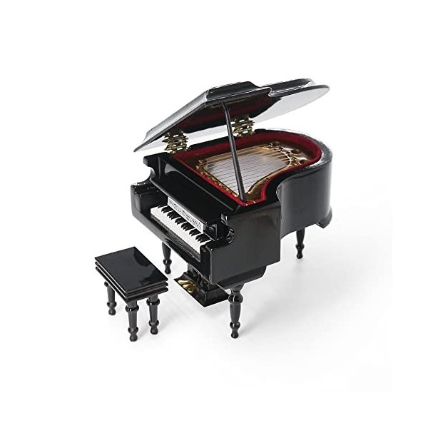 Odoria Piano Miniature 1/12 Instrument de Musique Accessoire Maison de Poupée