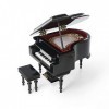 Odoria Piano Miniature 1/12 Instrument de Musique Accessoire Maison de Poupée