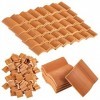 Steowsey Lot de 200 tuiles de toit, kit de construction miniature, mini maisons de poupées, faux carreaux, accessoires pour j