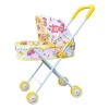 Jouer Poussette de poupée,Poussette Pliable et rétractable pour Enfant | Accessoires de poupée pour Fille à partir de 3 Ans A