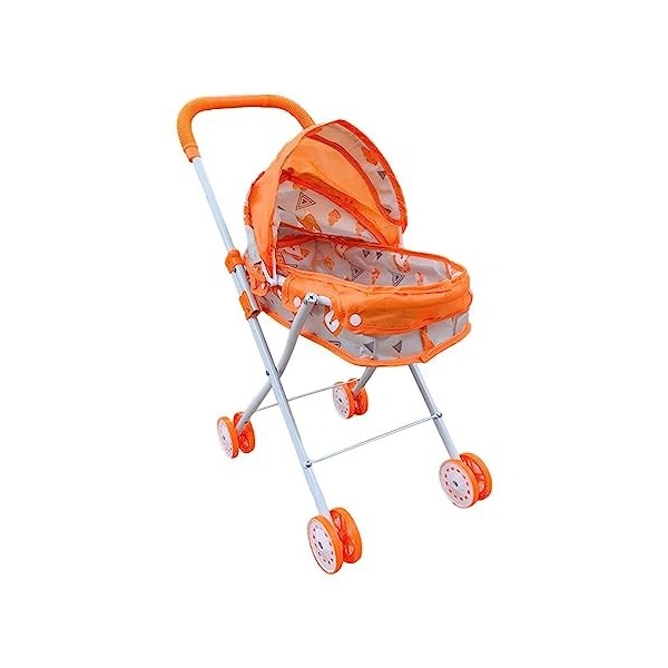 Poussette pour poupées, Poussette de poupée adaptée aux pour poupées, Poussette pour Filles à partir de 3 Ans, Cadeau pour, A