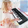 Clavier de Piano Pour Enfants, 37 Touches de Piano pour Enfants, Piano Musical avec Microphone, Portable, éducatif, Noël, Cad