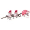 Götz 3402316 Set de Ski Alpin - Set de 8 Accessoires pour poupées de 45-50 cm - Comprend Skis, bâtons de Ski, Casque, Lunette