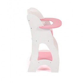 Bayer Chic 2000 - Chaise Haute pour poupées jusquà 46 cm, Meubles de poupée, Accessoires de poupée, étoiles Roses