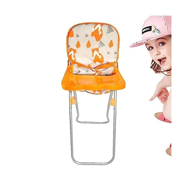 Poussette Jouet - Creative Kid Poussette Jouet Poussette pour Poupées,Accessoires de poupée pour Fille à partir de 3 Ans Acce