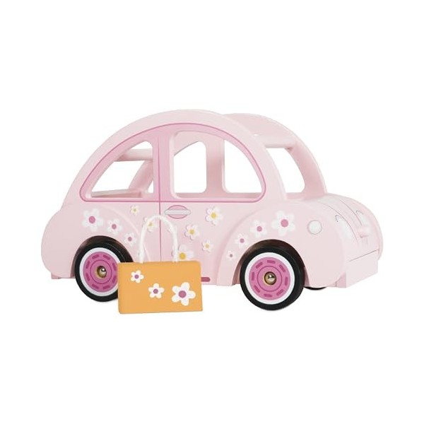 Le Toy Van - Wooden Daisylane Sophies Car Accessories Play Set For Dolls Houses , Dolls House Furniture Sets - Suitable For 