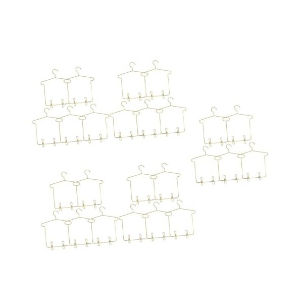 Festfun Lot De 70 Cintres Pour Poupée Barbie 11,5 Pouces – Accessoire Parfait Pour Ranger Les Vêtements
