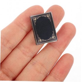 ibasenice 81 Pièces Livres De Maison De Poupée Enfants Semblant Jouer Modèle De Maison De Poupée Réaliste Livres Artificiels 