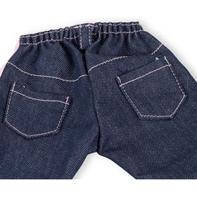 Götz 3403154 Ensemble Jeans in Style - Vêtements pour poupées de T. XL - Set de 5&nbsp;vêtements et Accessoires pour poupées de 45