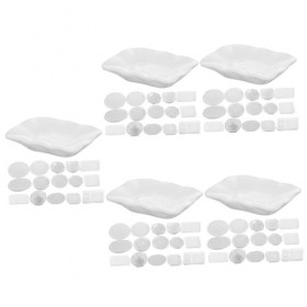 ifundom 120 Pièces Vaisselle pour Maison De Poupée Mini Accessoires Bols Miniatures Accessoires De Bricolage Tasses Miniature