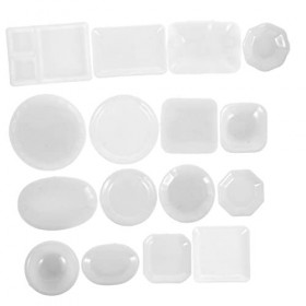 ifundom 120 Pièces Vaisselle pour Maison De Poupée Mini Accessoires Bols Miniatures Accessoires De Bricolage Tasses Miniature