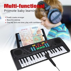 Clavier électronique, Clavier de Piano pour Enfants à 37 Touches pour Instruments de Musique pour Enfants Instruments à Clavi