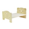 Amagogo Ameublement de Maison de Poupée 1/6 Lit de Décoration en Bois pour Chambre de Poupées Maisons de Poupées Accessoire à