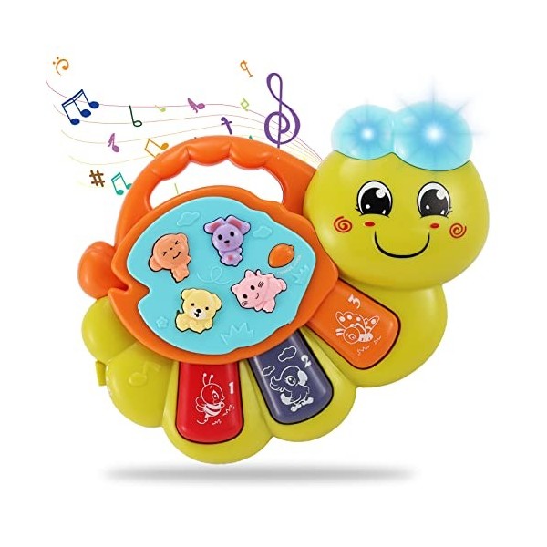 TOEY PLAY Jouets Musicaux pour Bébé 12-18 Mois, Jouet de Piano Musi