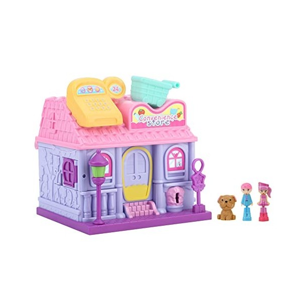 LICHENGTAI Ensemble de Jouets de Maison de poupée pour Filles, Maison de poupée avec Meubles et Accessoires, Petite Maison de