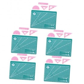 Abaodam 5 Ensembles Maison De Poupée Imitation Règle Mini Poupées Maison De Poupée Accessoires Jouets Mini Règle Bébé Poupées