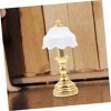 ibasenice 8 Pcs Lampe De Table pour Maison De Poupée Lumières De Maison De Poupée Mini Lumières À Piles pour Centres De Table