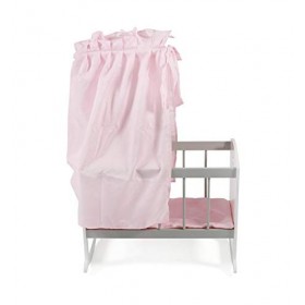 Bayer Chic 2000-515 95 - Poupée pour poupée jusquà 46 cm - Lit poupée - Meubles de poupée - Stars gris