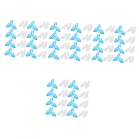 ifundom 240 Paires Mini Poupée Talons Hauts Mini Chaussures GNOME Chaussures Chaussures De Poupée Poupée Chaussures en Crista