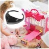 Abaodam 400 Pièces Accessoires De Poupée Prévalent Masque Miniature Chapeau De Jouet Accessoires pour Filles Animaux en Peluc