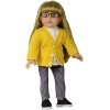 The New York Doll Collection Ensemble de Jours décole - Convient 18 pouces/46 cm Comprend Chemise Blanche, Cardigan Jaune à 