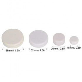 Garosa 200pcs hochet boîte en Plastique Sound Maker pour Jouets Jingle Bells ou poupée Faisant des Accessoires