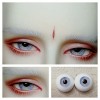 SFPY 1 Paire BJD Poupée Résine Yeux Fait Main Personnalisé Poupée Accessoires pour 1/3 1/4 1/6 BJD Doll DIY Réaliste Globes O