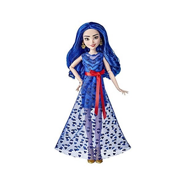 Disney Descendants Evie Doll, Inspired by Disney The Royal Wedding: A Descendants Story, Toy Includes Dress, Shoes, and Earri