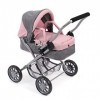 Bayer Chic 2000 555-15 Poussette pour poupée Smarty pour Enfants à partir de 2 Ans Mélange Gris/Rose