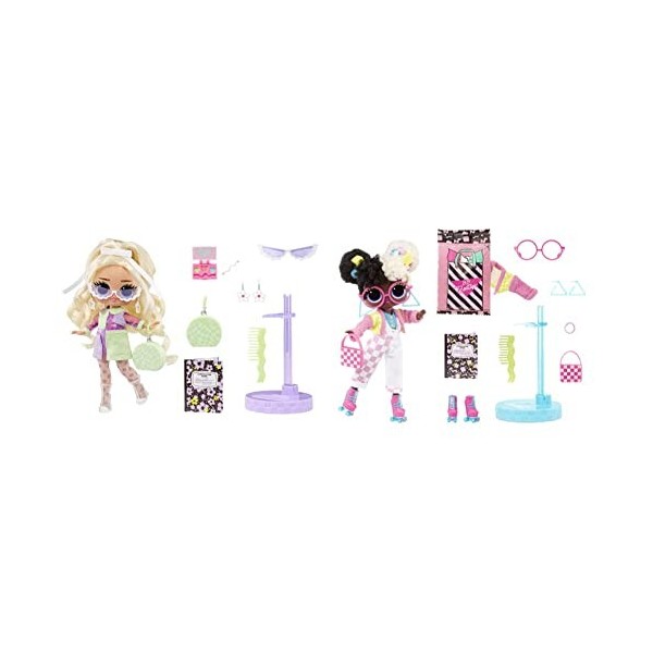 LOL Surprise Tweens Série 2 Poupées Mannequin - Gracie Skates – Poupée de 15 cm dotée de 15 Surprises Dont de Belles Tenues, 