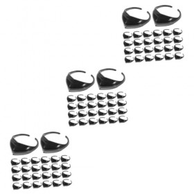 ibasenice 300 Pièces Accessoires De Poupée Masque De Père Noël Petits Masques Pour Poupées Accessoires De Mini-Maison Minuscu