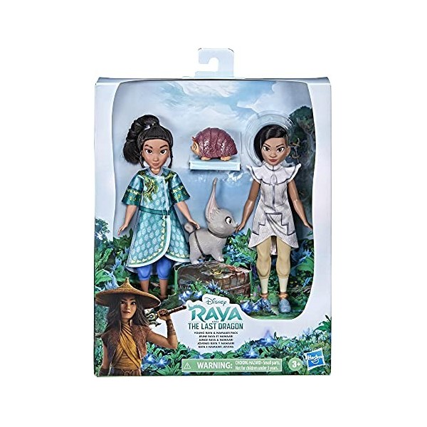 Hasbro Collectibles - Dinsey Princess Rai Young Raya and Namaari Pack