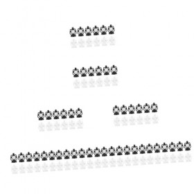 ibasenice 96 Pièces Mini Lampe À Huile Rétro Maison De Poupée Lumières Au Kérosène Ornement De Meubles Pour Enfants Lampe À K