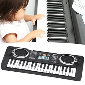 SKJJL Clavier Piano Enfant 37 Touches, Portable Clavier Électroniqu