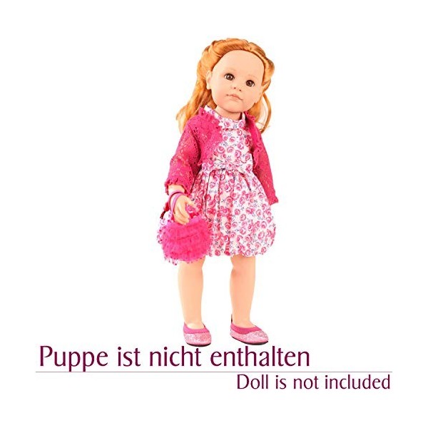 Gotz - 3402294 - Rosalie Set Fun - Vêtements et Accessoires pour poupées Debout - Taille XL 45-50 cm 