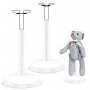 TOYANDONA Lot de 2 présentoirs réglables pour poupée - Figurine daction portable - Support de poupée - Accessoires tendance 