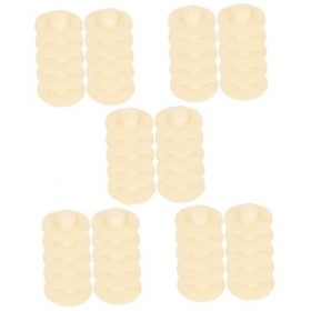 Toyvian 100 Pièces Accessoires De Tresse De Chapeau en Papier Tissé Bonnet De Tresse Poupées Miniatures Mini Tricot Miniature