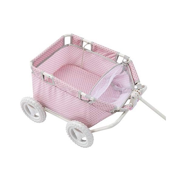 Chariot à poupée Poupon Accessoire enfannt Rose Olivia’s Little World OL-00007