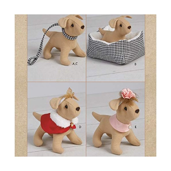 Kwik Sew K4315 Chien et accessoires pour poupée de 45,7 cm