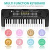 Clavier Piano élEctronique Enfants, 37 Touches Musique Piano Clavier Portable Mini Num Erique Clavier Denseignement Jouets é