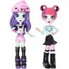 Off the Hook 6052493 Style BFFs, Brooklyn & Alexis Concert , Petites poupées de 4 Pouces avec Accessoires et Accessoires pou