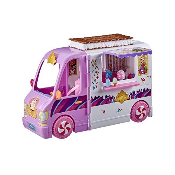 Disney Princesses - Le Camion de Glaces pour Poupees Tendance Comfy Squad, Ivoire