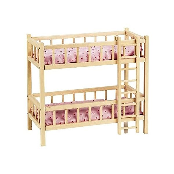 Goki - 2040734 - Mobilier De Poupée - Lits Superposés avec Échelle