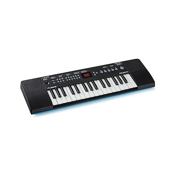 Alesis Melody 61 piano numérique 61 touches pour débutants avec haut-parleurs, support, clavier banc, casque, micro, pupitre,