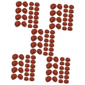 Vaguelly 150 Pcs Mini Chapeau Accessoire De Maison De Poupée Mini Accessoires Accessoires De Gâteau Garniture De Boisson Mini