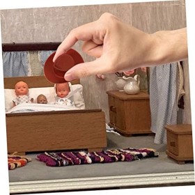 Vaguelly 150 Pcs Mini Chapeau Accessoire De Maison De Poupée Mini Accessoires Accessoires De Gâteau Garniture De Boisson Mini