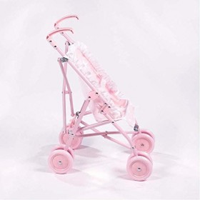 Diset- Grande Chaise Carlota 34 x 62 x 42 cm poupée, 60405, Rose